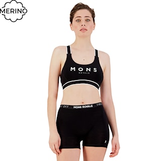 Podprsenka Mons Royale Stella X-Back Bra black 2026
