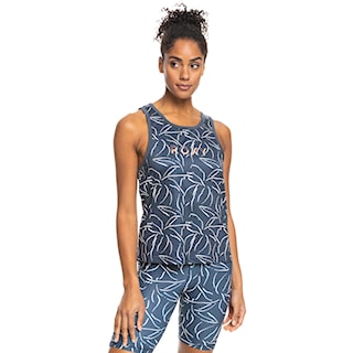 Fitness tílko Roxy Sing For Me mood indigo tropical mood 2022