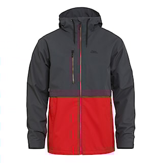 Street bunda Horsefeathers Closter II phantom/lava red 2024