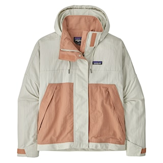 Street bunda Patagonia W's Skysail Jacket dyno white w/terra pink 2024