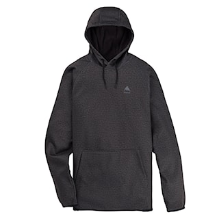 Technical Hoodie Burton Crown Weatherproof Pullover true black heather 2025