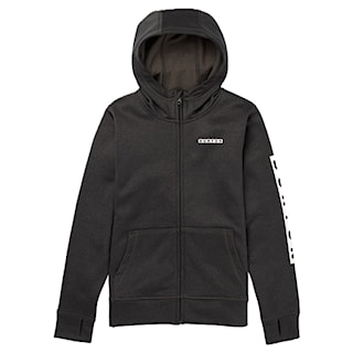 Technical Hoodie Burton Kids Oak FZ true black heather 2026