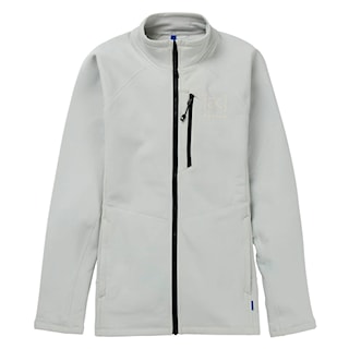 Technical Hoodie Burton Wms [ak] Baker Stretch Fleece FZ grey cloud 2025