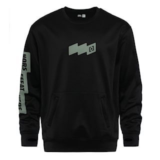 Technická mikina Horsefeathers Morten black 2026