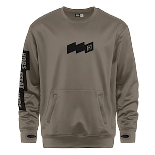 Technická mikina Horsefeathers Morten taupe 2026