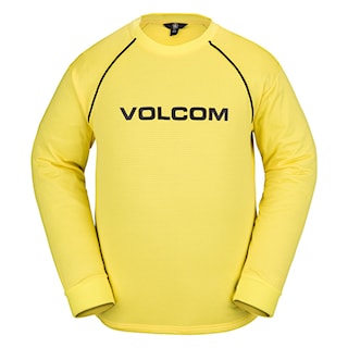 Technical Hoodie Volcom Waffle Backed Crew Fleece citron 2023
