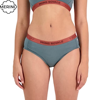 Kalhotky Mons Royale Sylvia Boyleg burnt sage 2023