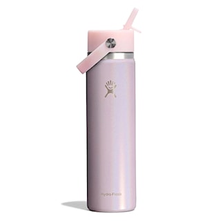 Termos Hydro Flask 24 oz Wide Flex Straw Cap glimmer pink