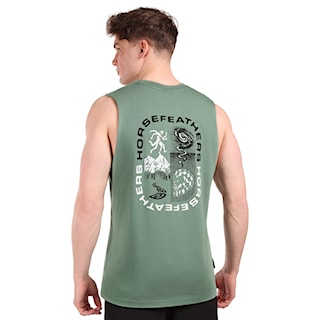 Podkoszulek Horsefeathers Instinct Tank iceberg green 2026
