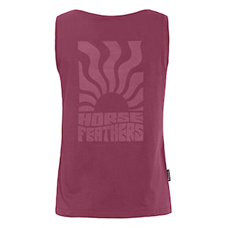 Podkoszulek Horsefeathers Viveca Tank maroon 2024