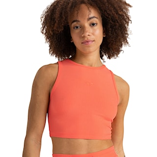 Tílko Roxy Rise & Vibe Rib Tank 2 emberglow 2025