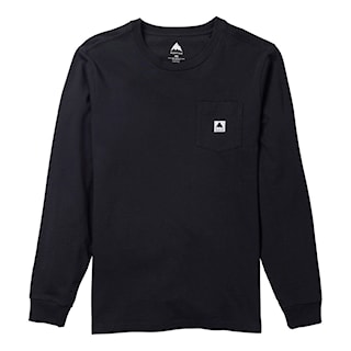 Koszulka Burton Colfax LS true black 2025