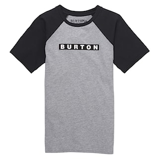 Koszulka Burton Kids Vault SS grey heather 2023