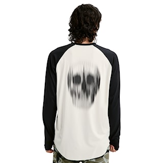 Koszulka Burton Roadie Tech Crew stout white/true black 2026