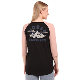 Tričko Horsefeathers Wylda black 2026