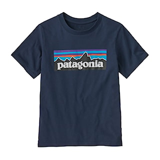Tričko Patagonia K's P-6 Logo T-Shirt new navy 2025