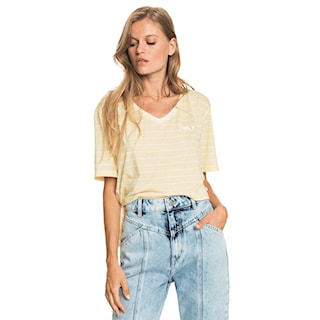 Koszulka Roxy Bikini Moments pale banana kuta stripes 2021