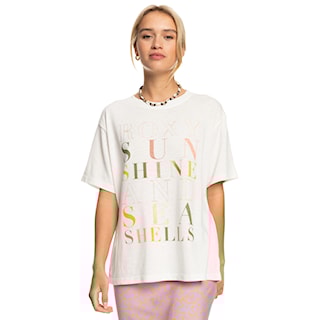 Koszulka Roxy Crystal Vision B snow white/multicolour 2023