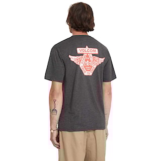 Koszulka Volcom Free Wheel HTH SST heather black 2026