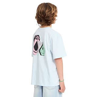 Tričko Volcom Kids Aura BSC SST light blue acid 2026