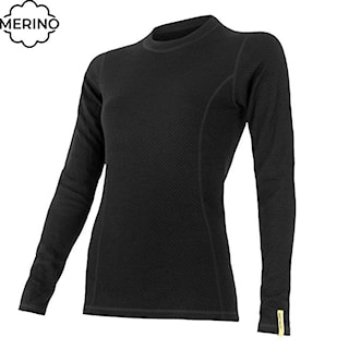 T-shirt Sensor Merino Double Face Dámské černá 2024