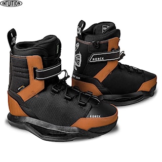 Vázání na wakeboard Ronix Diplomat EXP black/gum rubber 2025