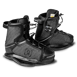 Vázání na wakeboard Ronix Parks black/reflective 2025