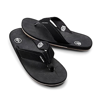 Japonki Volcom Victor black 2026