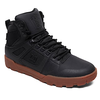 Zimné topánky DC Pure High Top WR Boot black / gum 2025