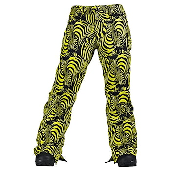 Snowboard Pants Burton Guard lime light zebra Snowboard Zezula