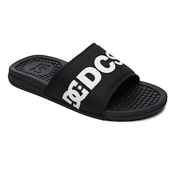 Slide Sandals DC Bolsa Sp black/white | Snowboard Zezula