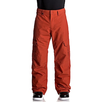 Snowboard Pants Quiksilver Porter ketchup red | Snowboard Zezula