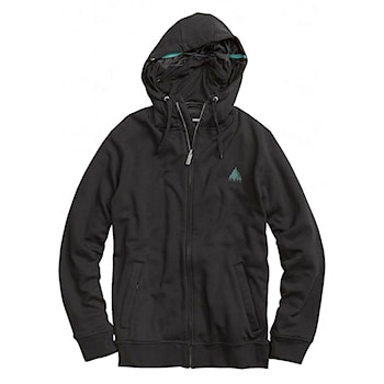 Bike Hoodie Burton Sleeper Full Zip true black Snowboard Zezula