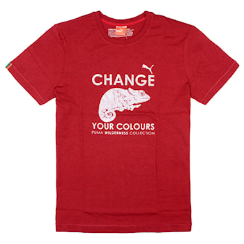 T-Shirt Puma Slogan puma red | Snowboard Zezula