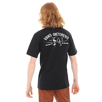 brazo Botánica Encogimiento T-Shirt Vans Vans X Antihero On The Wire Ss black | Snowboard Zezula
