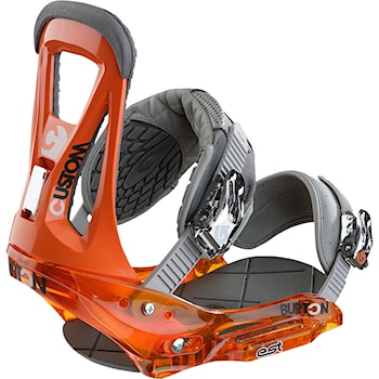 Ski Binding Burton Custom Est clearly orange | Snowboard Zezula