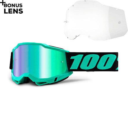 Bike Sunglasses and Goggles 100% Accuri 2 tokyo | mirror green 2023 - 1