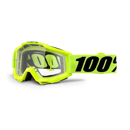 Bike okuliare 100% Accuri fluo yellow | clear 2020 - 1