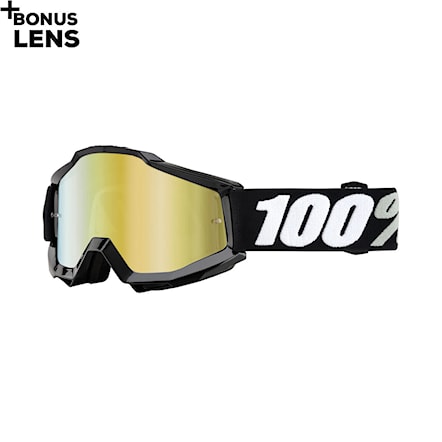 Bike brýle 100% Accuri tornado | mirror gold 2020 - 1