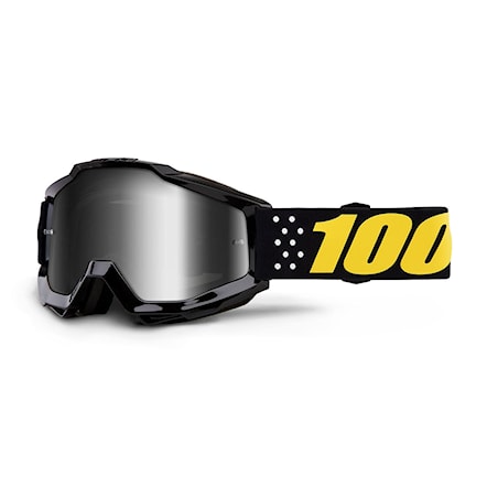 Bike Sunglasses and Goggles 100% Accuri Youth pistol | mirror silver 2020 - 1