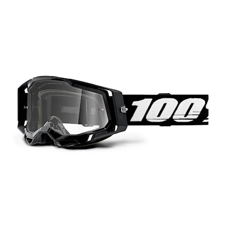 Okulary rowerowe 100% Racecraft 2 black | clear 2022 - 1