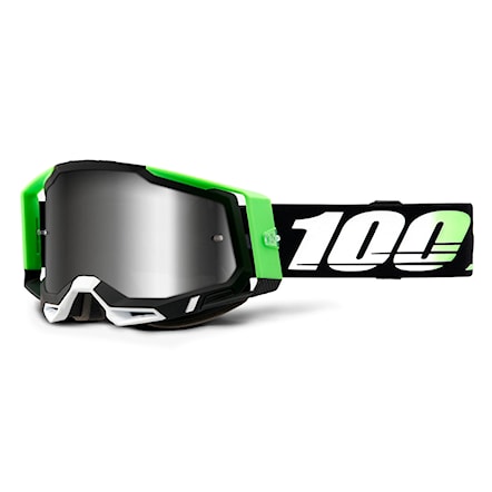 Bike Sunglasses and Goggles 100% Racecraft 2 kalkuta | mirror silver 2023 - 1