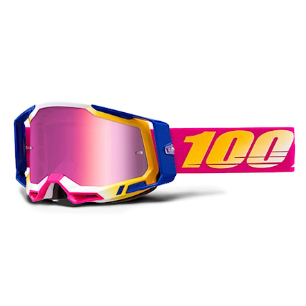 Bike Sunglasses and Goggles 100% Racecraft 2 mission | mirror pink 2023 - 1