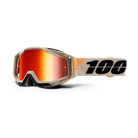Bike brýle 100% Racecraft poliet | mirror red 2020 - 1