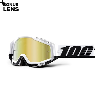 Bike Sunglasses and Goggles 100% Racecraft stuu | mirror gold 2020 - 1