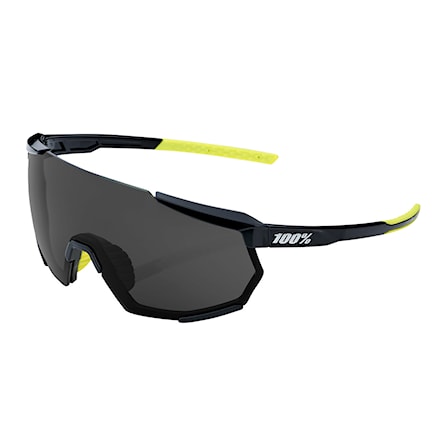 Okulary rowerowe 100% Racetrap 3.0 gloss black | smoke 2024 - 1