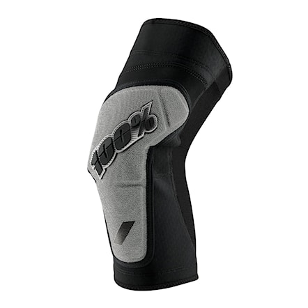 Ochraniacze na kolana 100% Ridecamp Knee Guards black/grey 2022 - 1