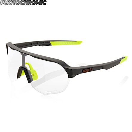 Bike okuliare 100% S2 soft tact cool grey | photochromic 2024 - 1
