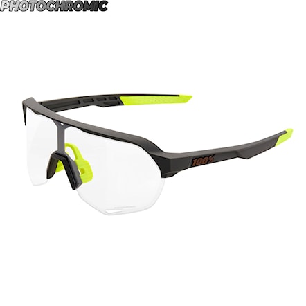Okulary rowerowe 100% S2 soft tact cool grey | photochromatic 2020 - 1