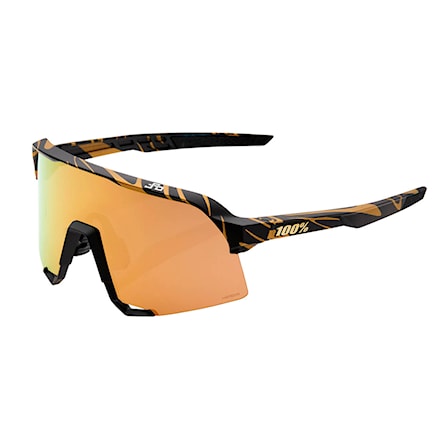 Bike Sunglasses and Goggles 100% S3 peter sagan le metallic gold fla 2022 - 1